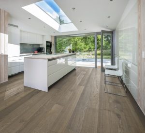 Kahrs Nouveau Greige engineered timber flooring